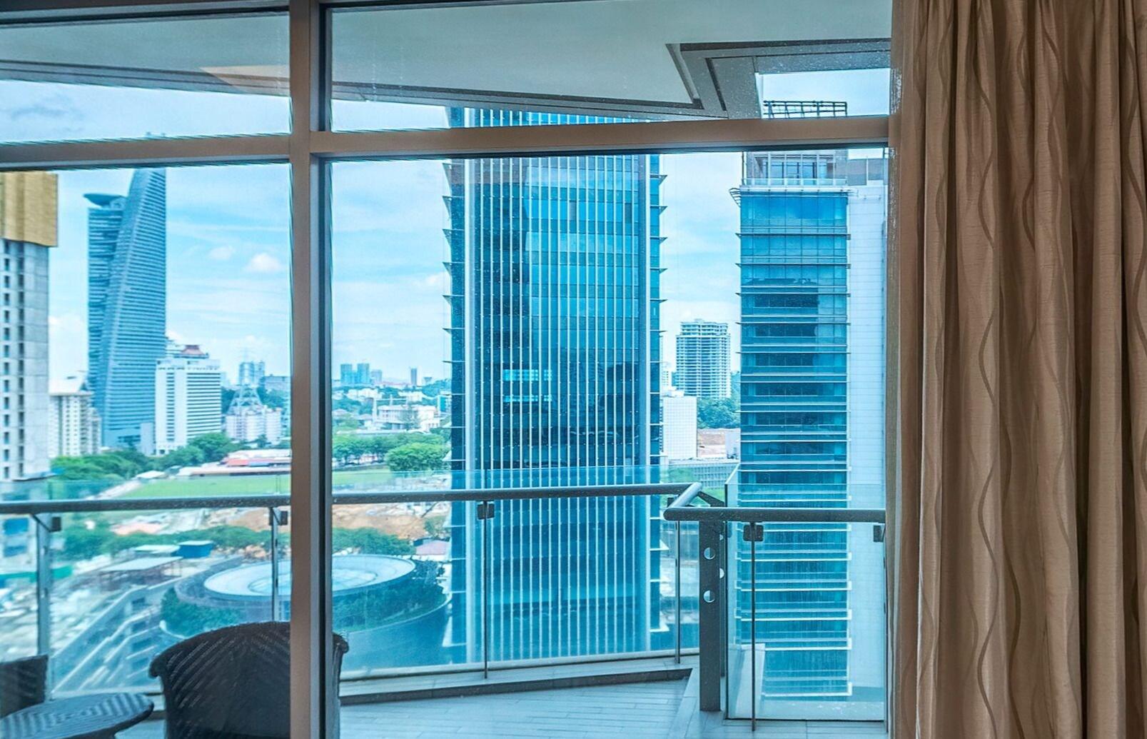 เดอะ การ์เดน อะ เซนต์ ไจล์ ซิกเนเจอร์ โฮเต็ลแอนด์เรสซิเดนซ์ กัวลาลัมเปอร์ Hotel ภายนอก รูปภาพ View from a room at the hotel
