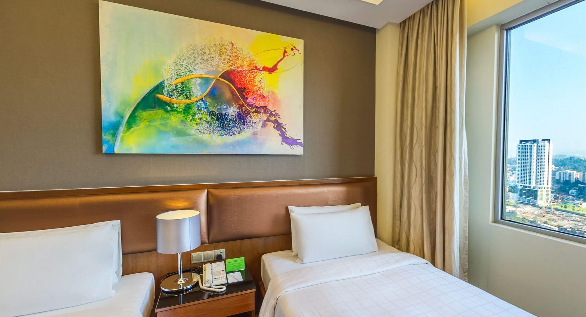 เดอะ การ์เดน อะ เซนต์ ไจล์ ซิกเนเจอร์ โฮเต็ลแอนด์เรสซิเดนซ์ กัวลาลัมเปอร์ Hotel ภายนอก รูปภาพ A room at the hotel